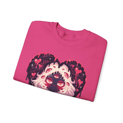 Melty Heart Unisex Heavy Blend™ Crewneck Sweatshirt