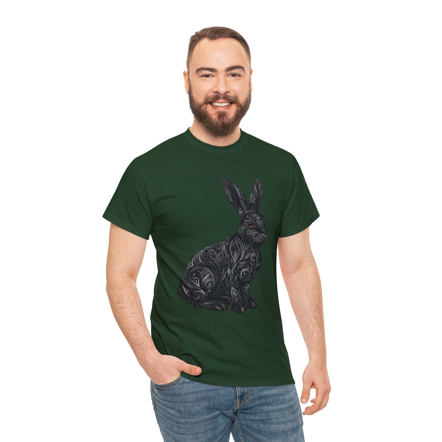 Rabbit Púca Unisex Heavy Cotton Tee
