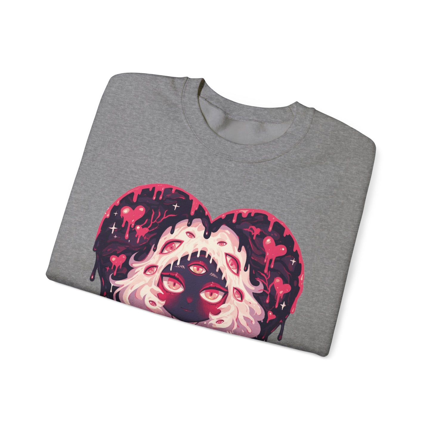 Melty Heart Unisex Heavy Blend™ Crewneck Sweatshirt