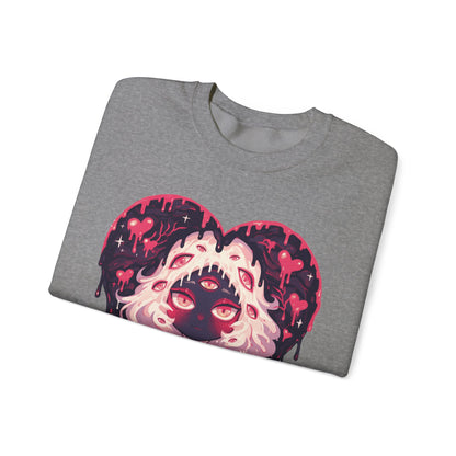 Melty Heart Unisex Heavy Blend™ Crewneck Sweatshirt