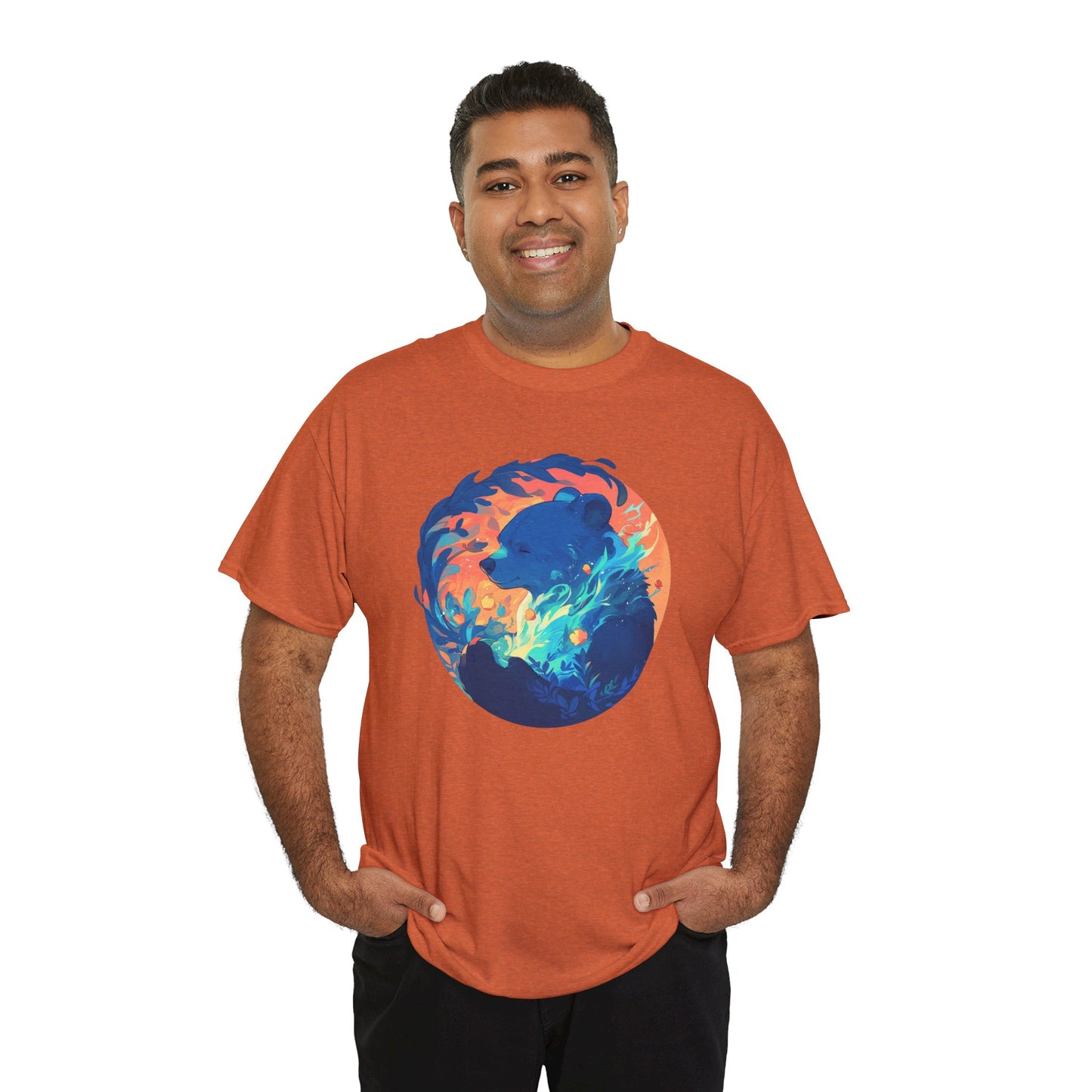 Elemental Bear Unisex Heavy Cotton Tee