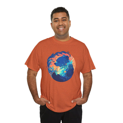 Elemental Bear Unisex Heavy Cotton Tee