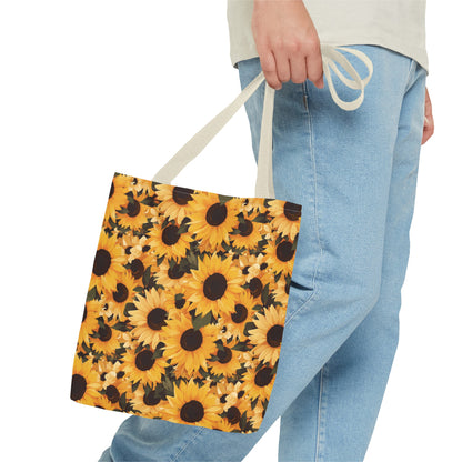 Sunflower Field Tote Bag (AOP)