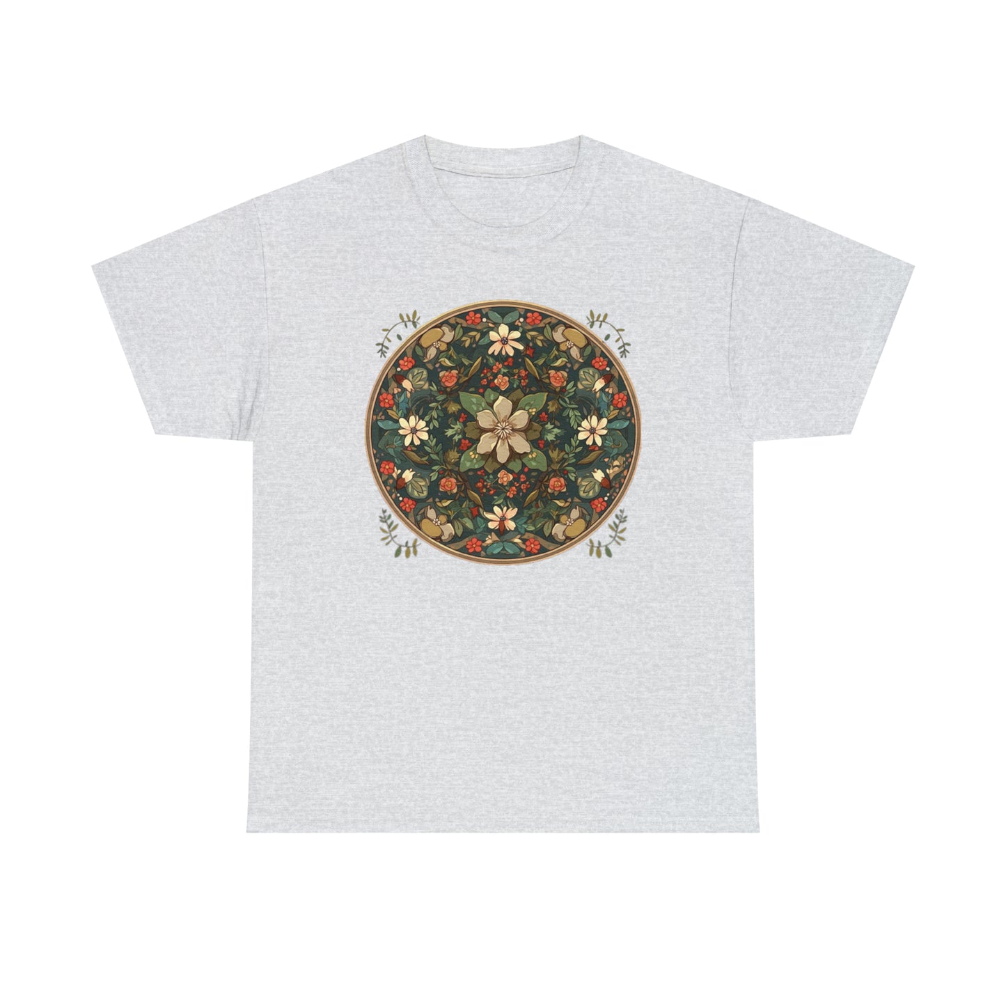 Druidic Mandala Unisex Heavy Cotton Tee