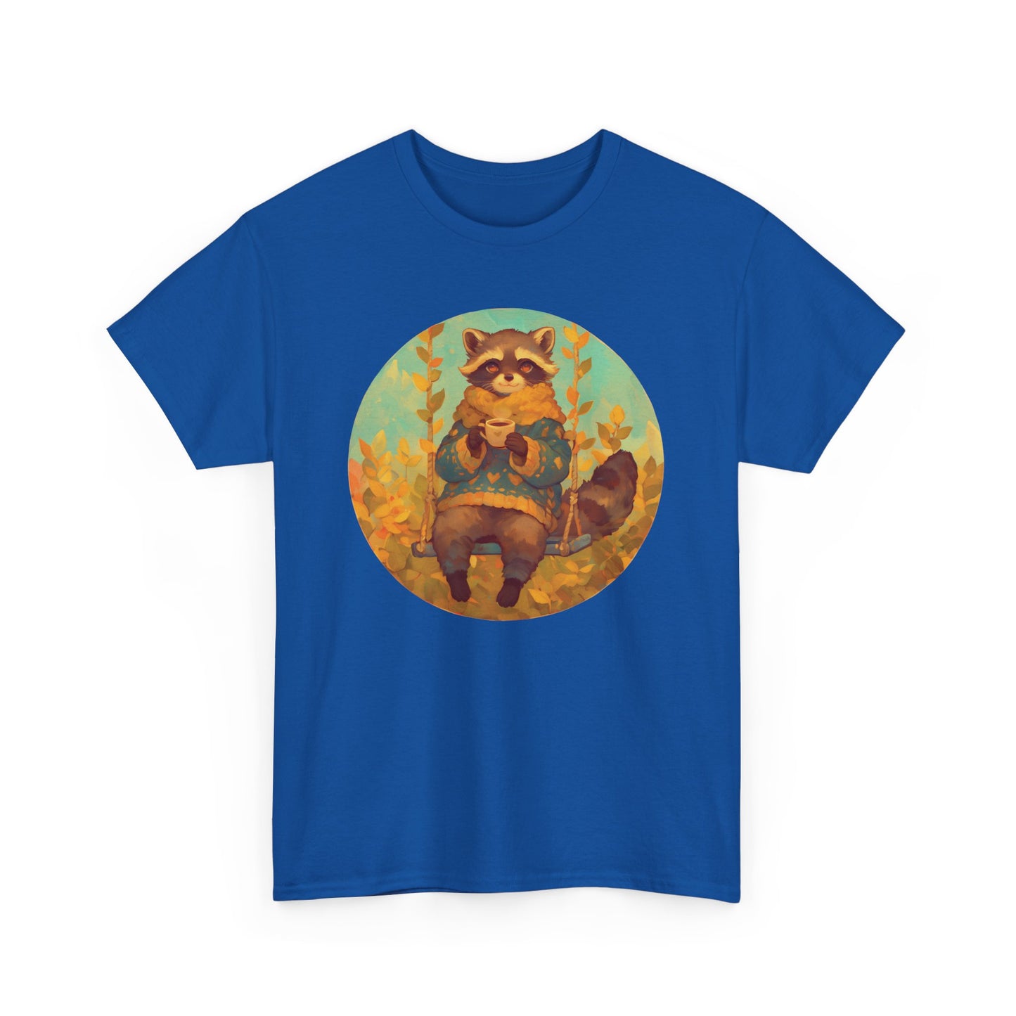 Cocoa Raccoon Unisex Heavy Cotton Tee