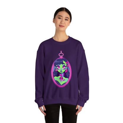 Zombie Locket Unisex Heavy Blend™ Crewneck Sweatshirt