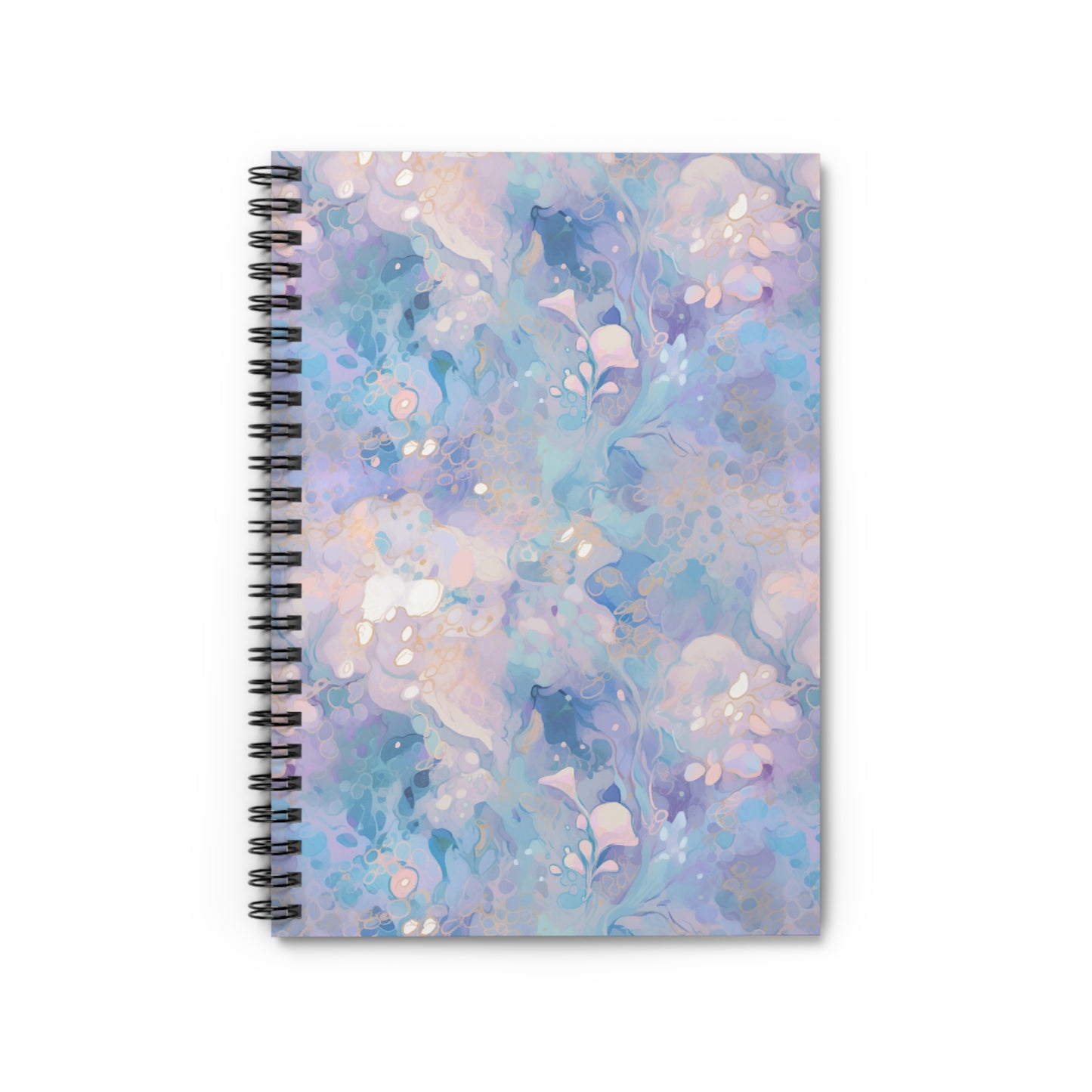 Watercolor Spiral Notebook - Ruled Line
