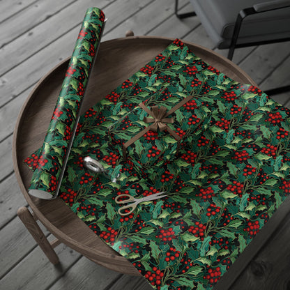 Holly Wrapping Papers