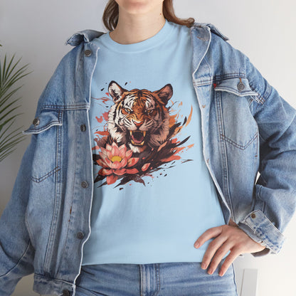 Lotus Tiger Unisex Heavy Cotton Tee