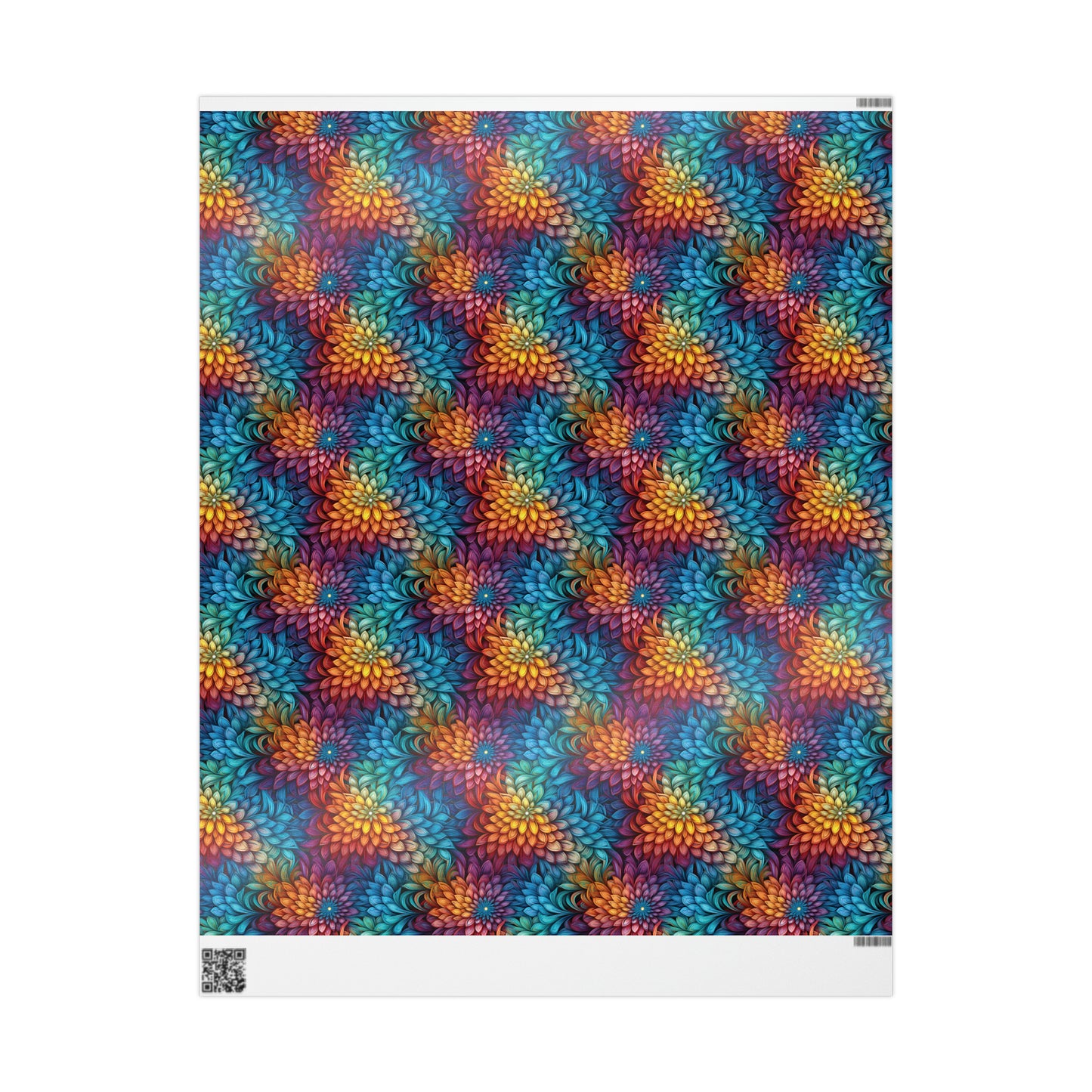 Rainbow Whirls Wrapping Papers