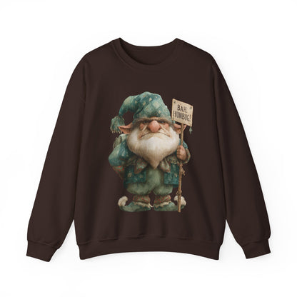 Grumpy Elf Unisex Heavy Blend™ Crewneck Sweatshirt