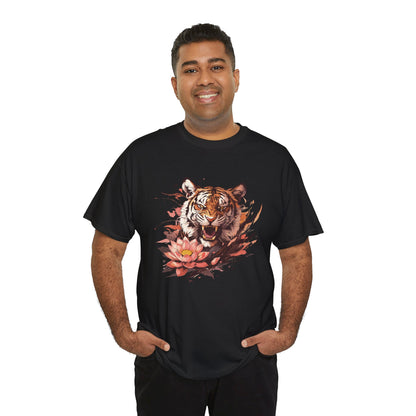 Lotus Tiger Unisex Heavy Cotton Tee