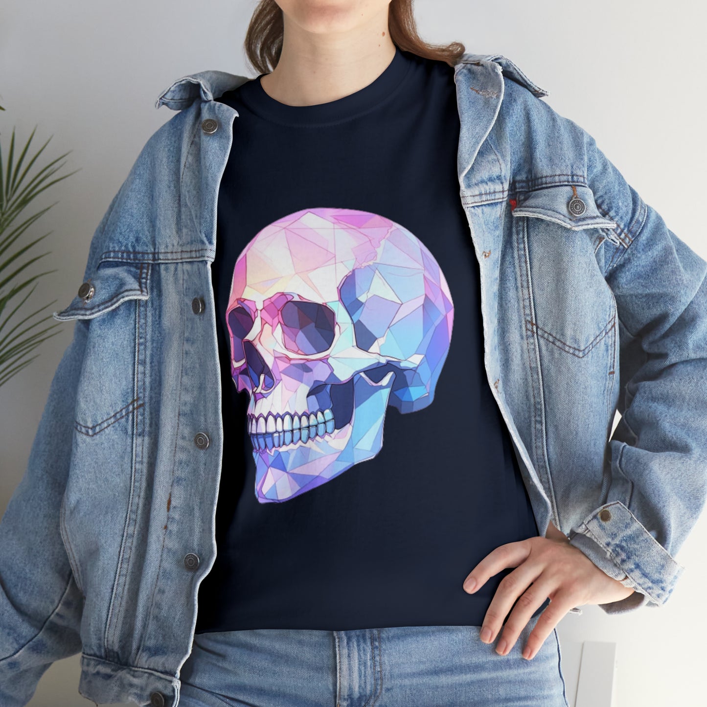 Geo Skull Unisex Heavy Cotton Tee