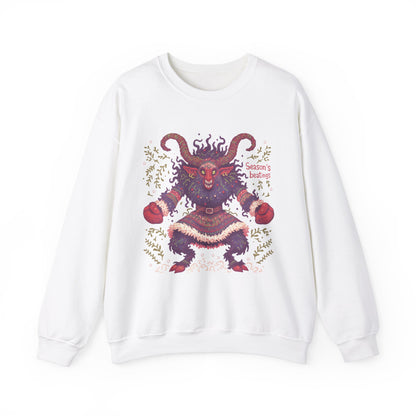Season's Beatings (Krampus) Unisex Heavy Blend™ Crewneck Sweatshirt