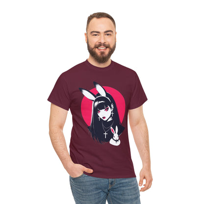 Vampire Bunny Unisex Heavy Cotton Tee