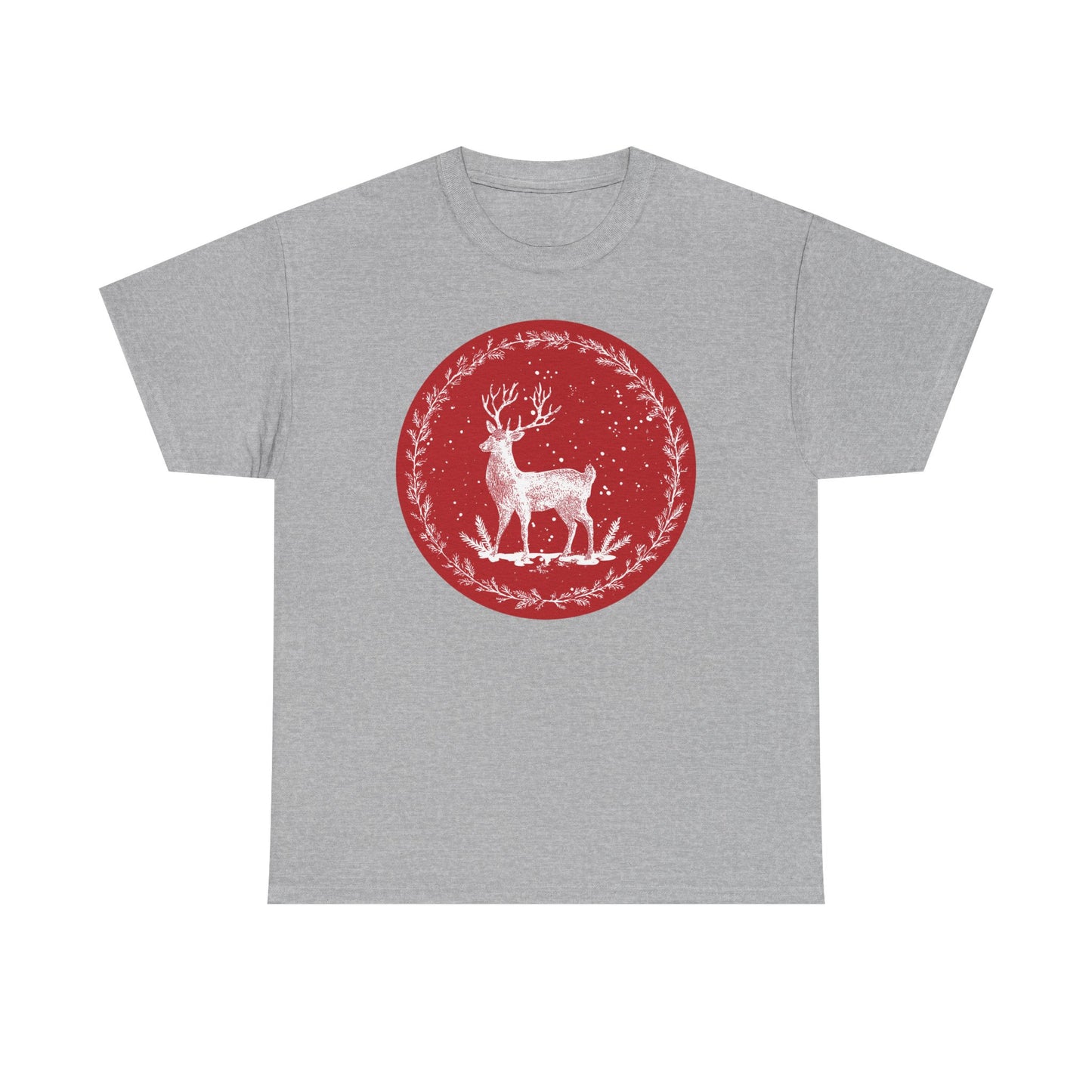 Rustic Deer Unisex Heavy Cotton Tee