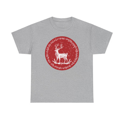Rustic Deer Unisex Heavy Cotton Tee