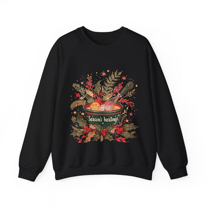 Season's Beatings (Baking) Unisex Heavy Blend™ Crewneck Sweatshirt