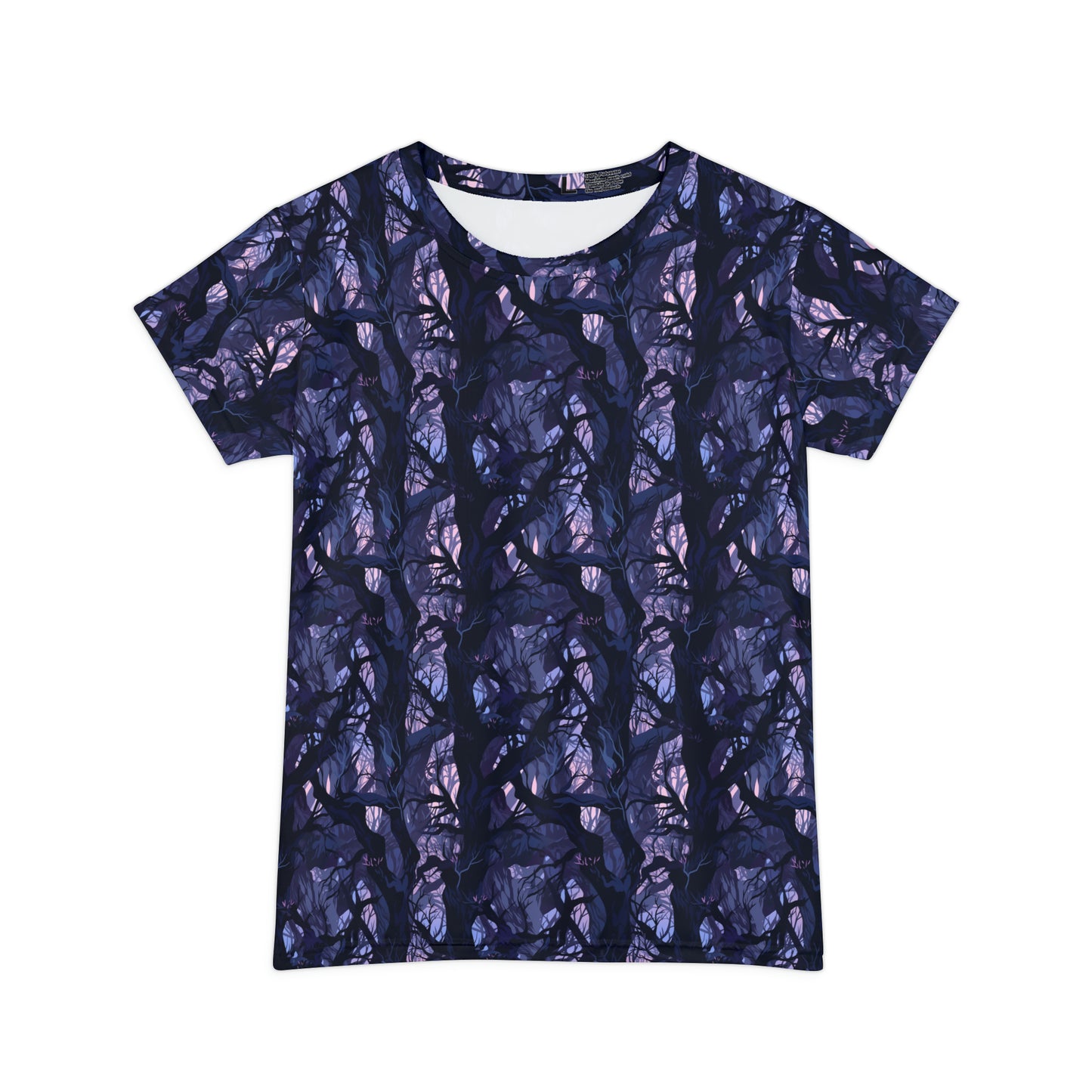 Haunted Forest Women's Short Sleeve Shirt (AOP)