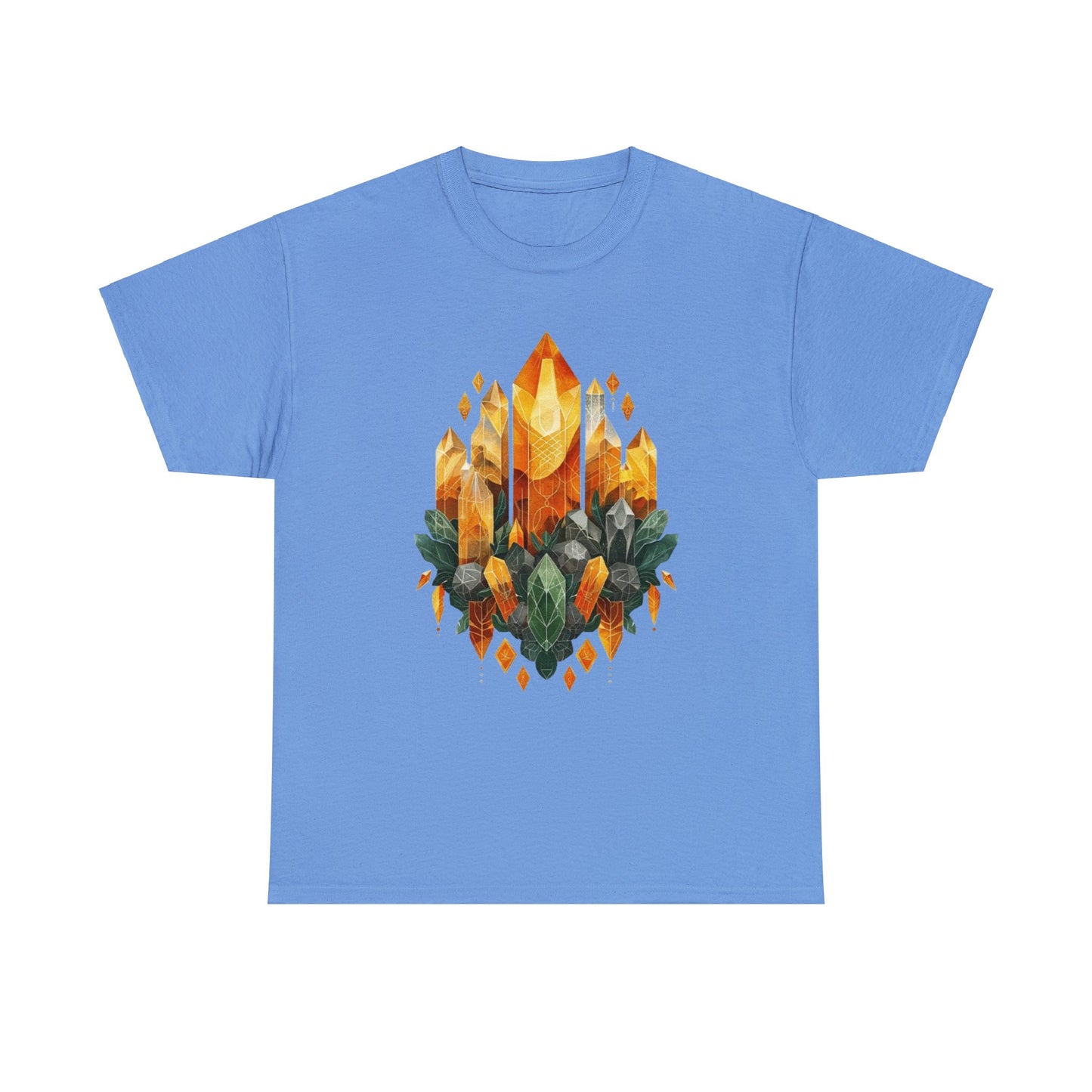 Earthen Crystal Cluster Unisex Heavy Cotton Tee