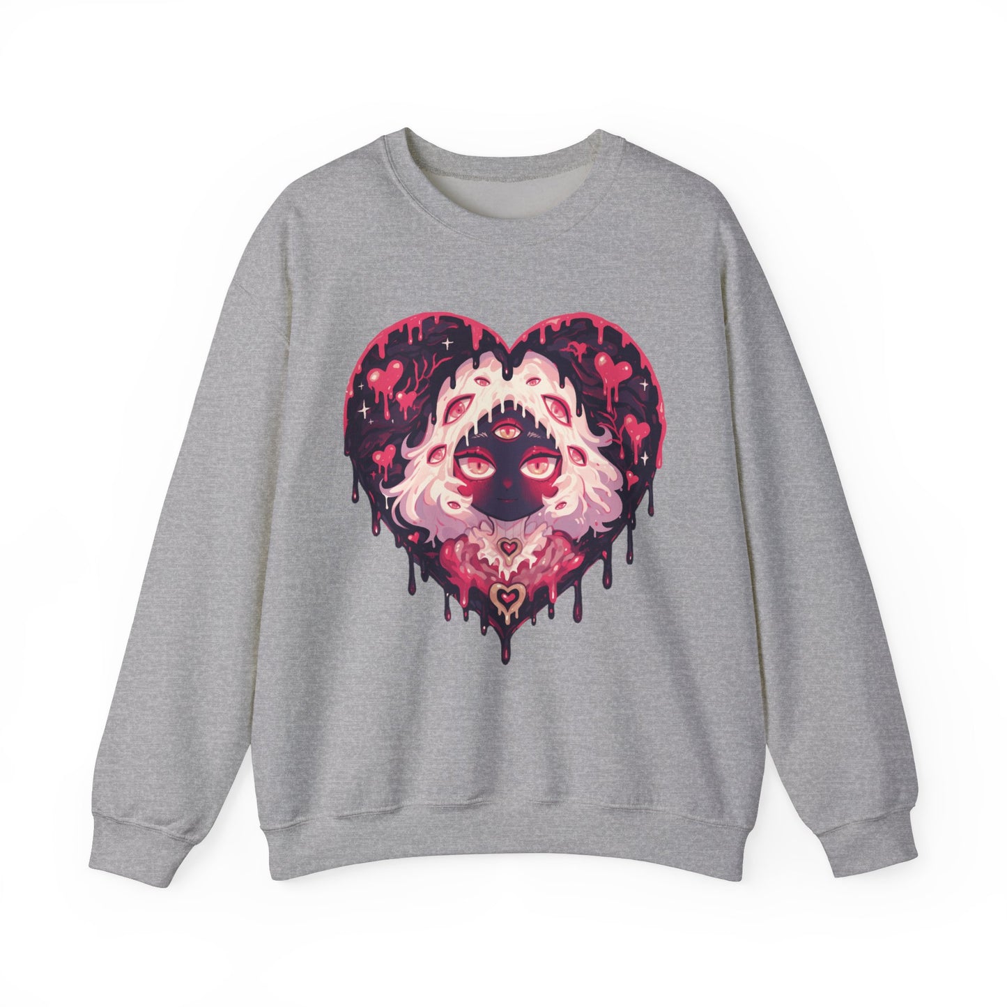 Melty Heart Unisex Heavy Blend™ Crewneck Sweatshirt