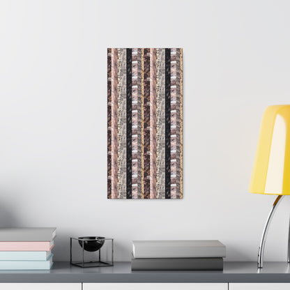 Textured Stripes Canvas Gallery Wrap
