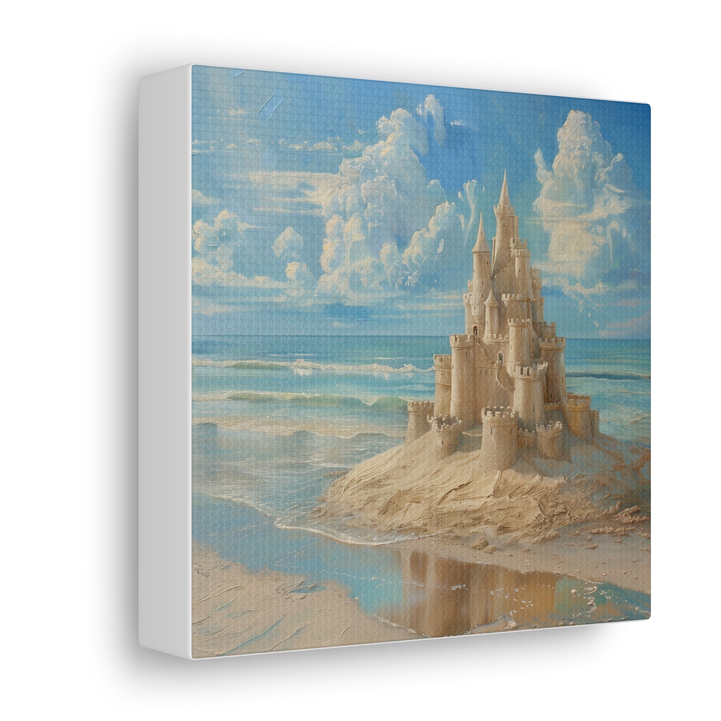 Sandcastle Canvas Gallery Wraps