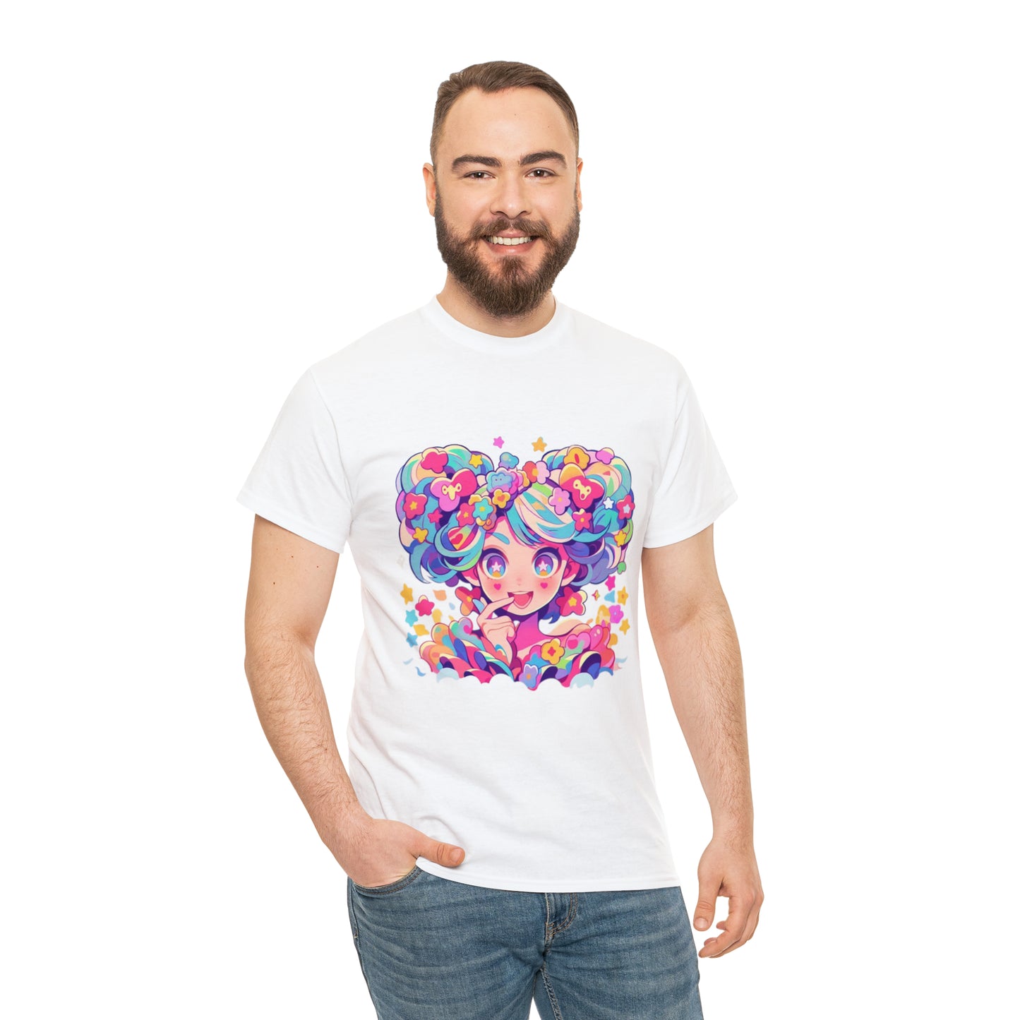 Candy Clown Unisex Heavy Cotton Tee