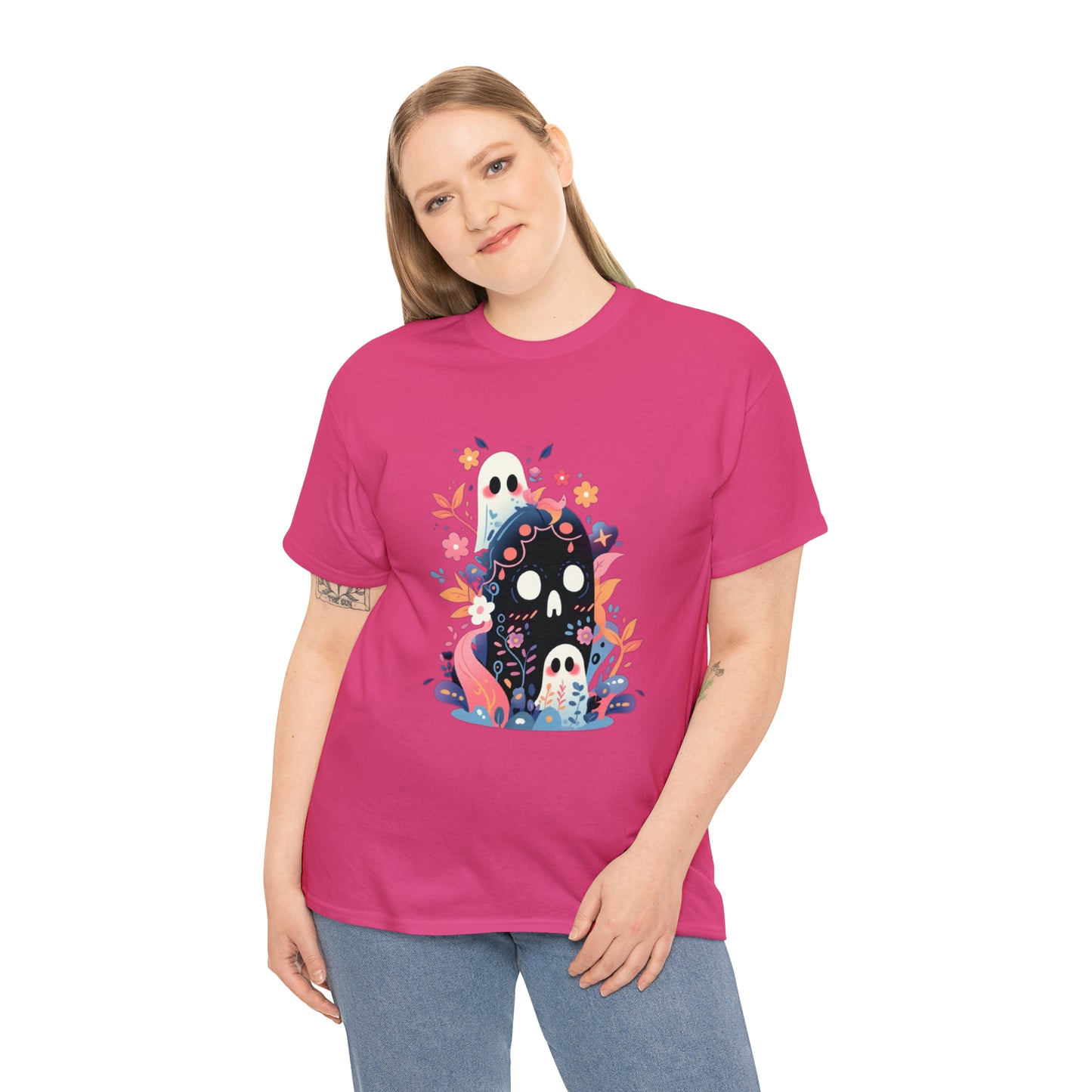 Ghosties Unisex Heavy Cotton Tee