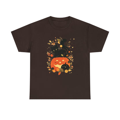 Spooky Kitty Unisex Heavy Cotton Tee
