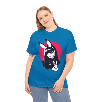 Vampire Bunny Unisex Heavy Cotton Tee
