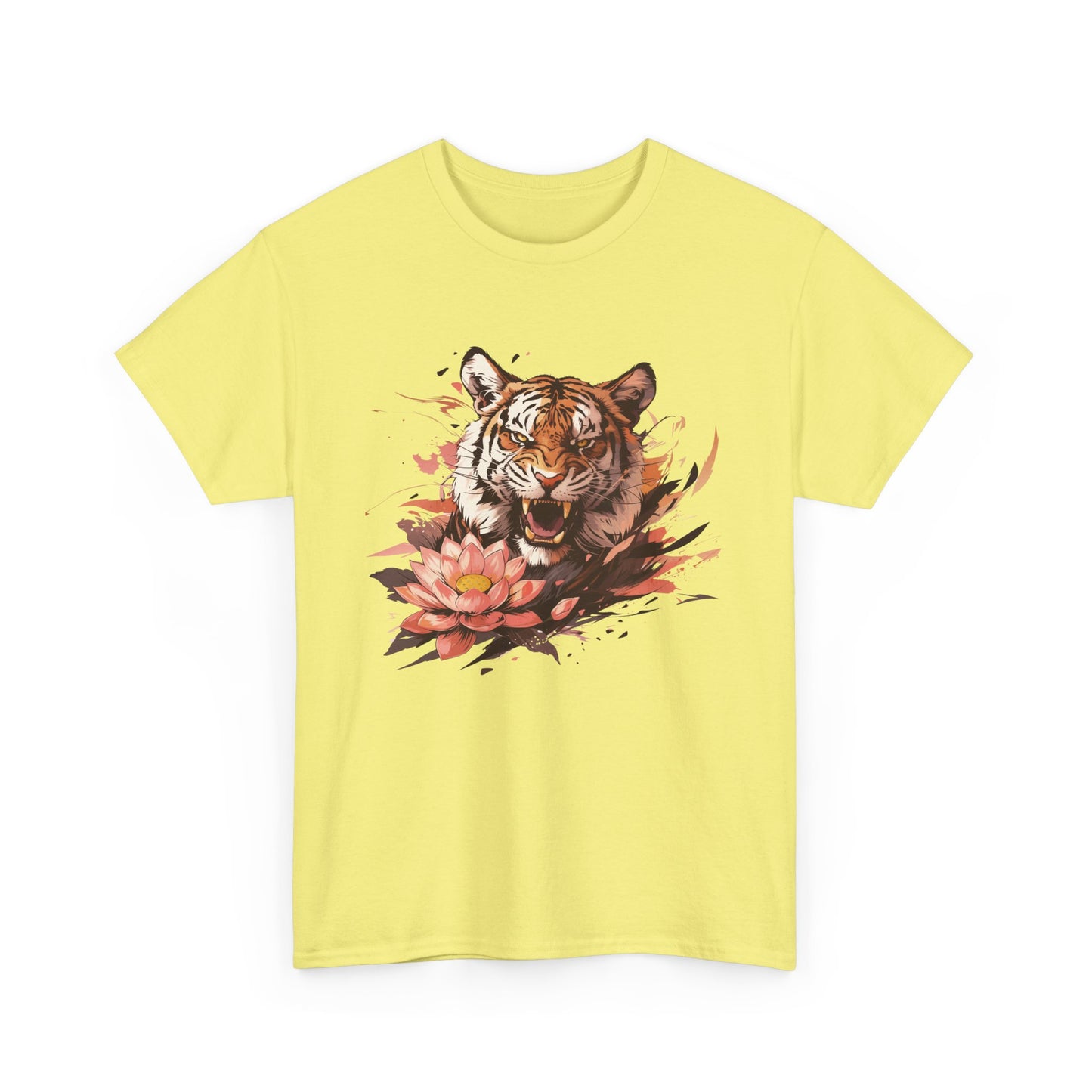 Lotus Tiger Unisex Heavy Cotton Tee