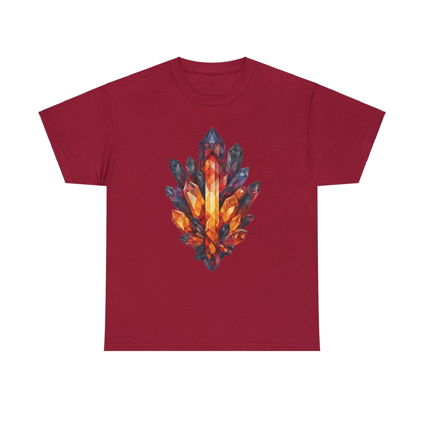 Volcanic Crystal Cluster Unisex Heavy Cotton Tee