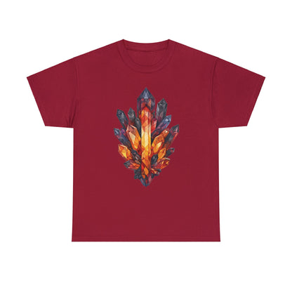 Volcanic Crystal Cluster Unisex Heavy Cotton Tee