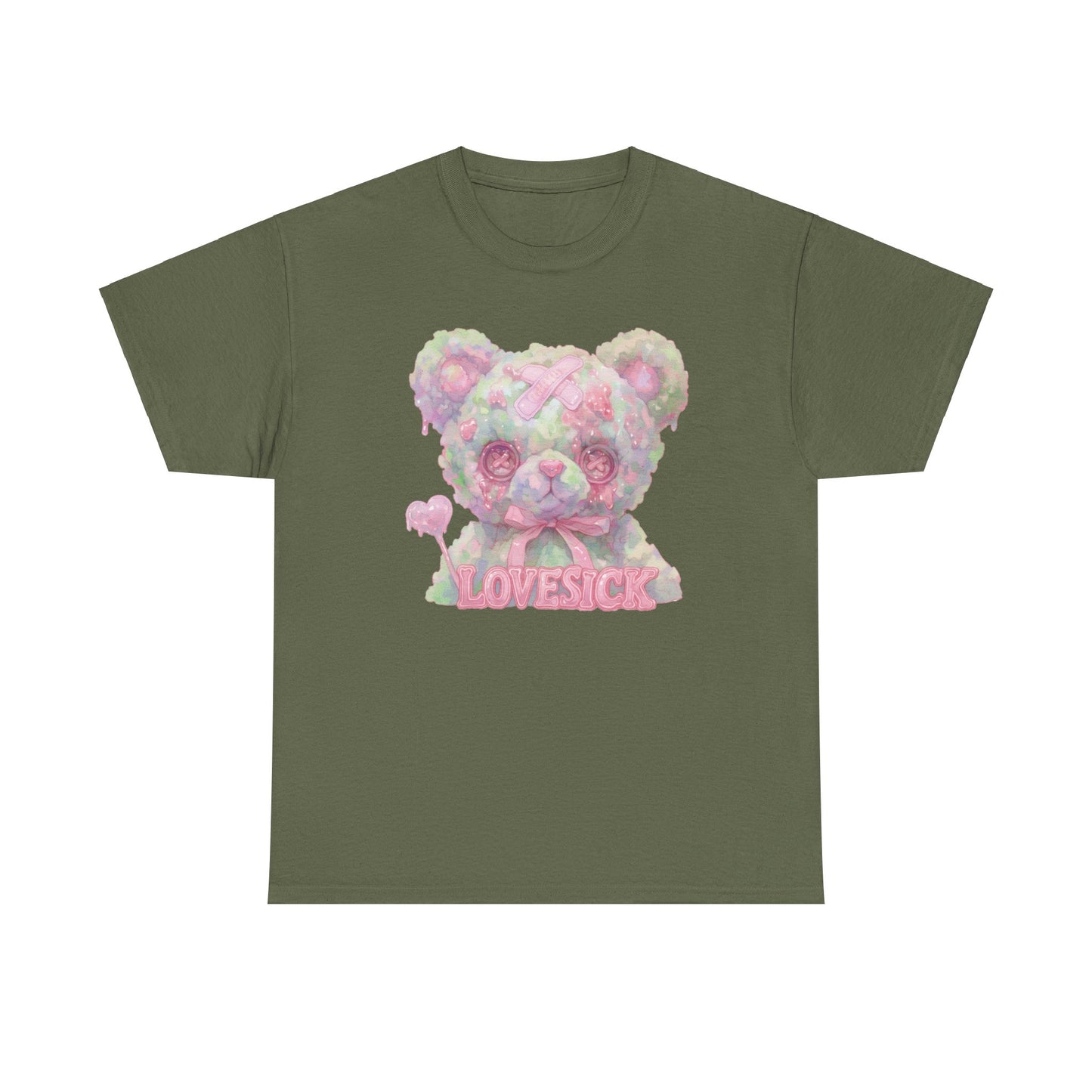 Lovesick Bear Unisex Heavy Cotton Tee