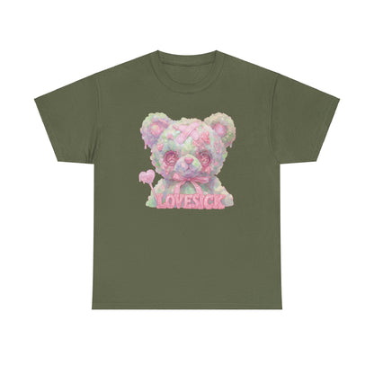 Lovesick Bear Unisex Heavy Cotton Tee
