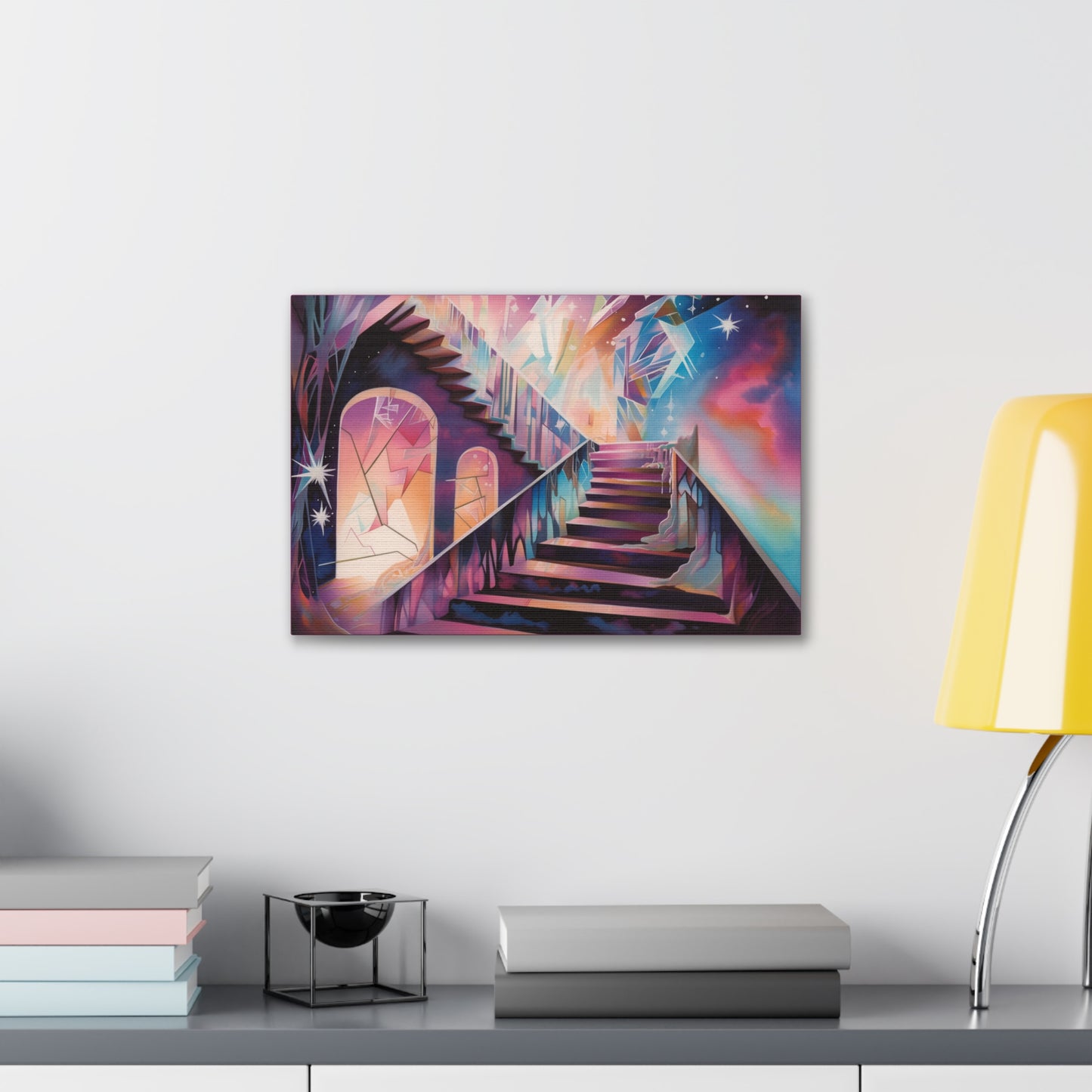 Cosmic Staircase Canvas Gallery Wrap