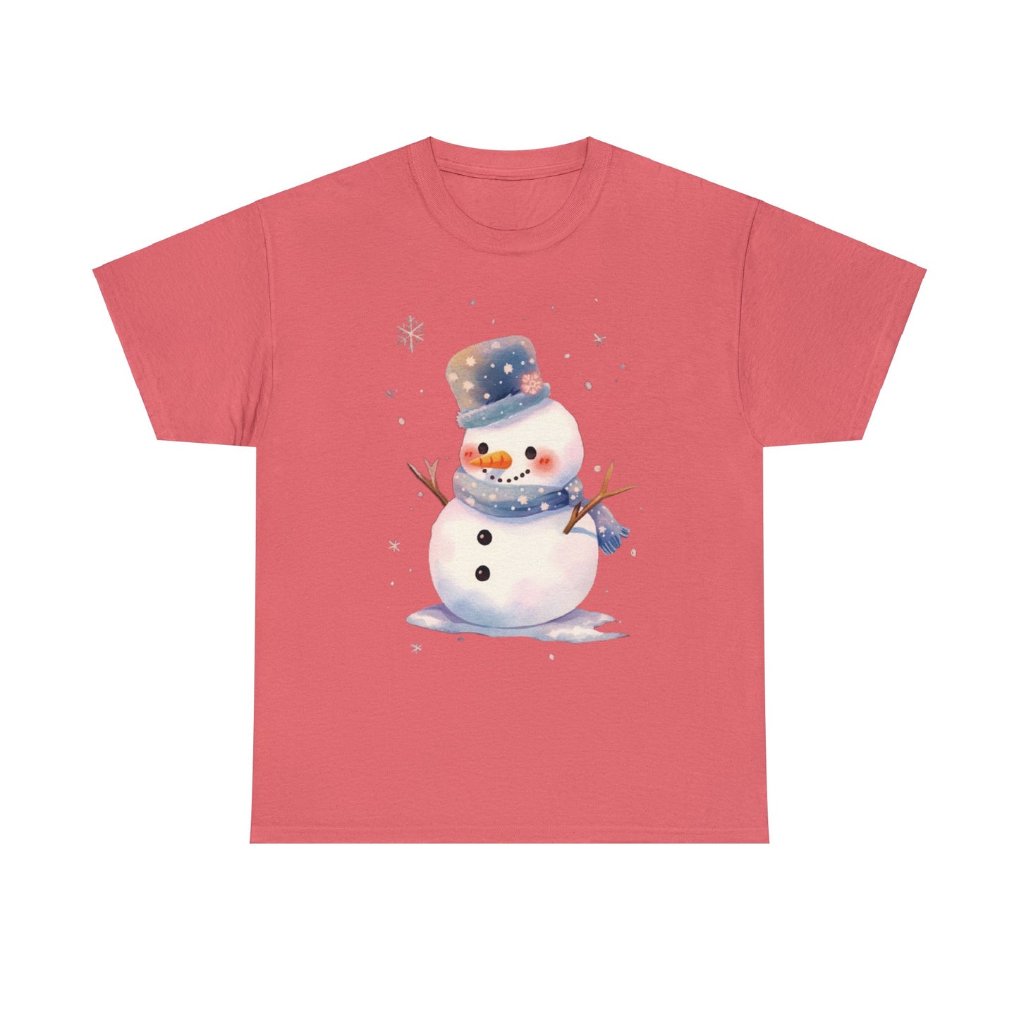 Snowman Unisex Heavy Cotton Tee