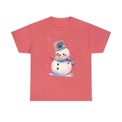 Snowman Unisex Heavy Cotton Tee