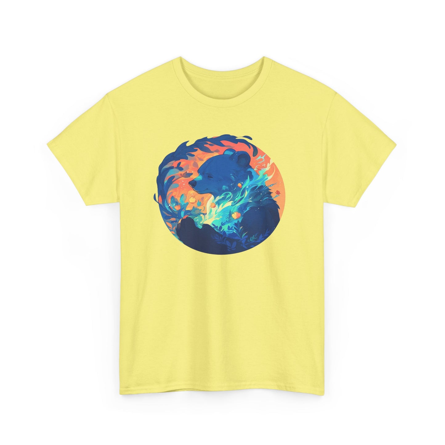 Elemental Bear Unisex Heavy Cotton Tee
