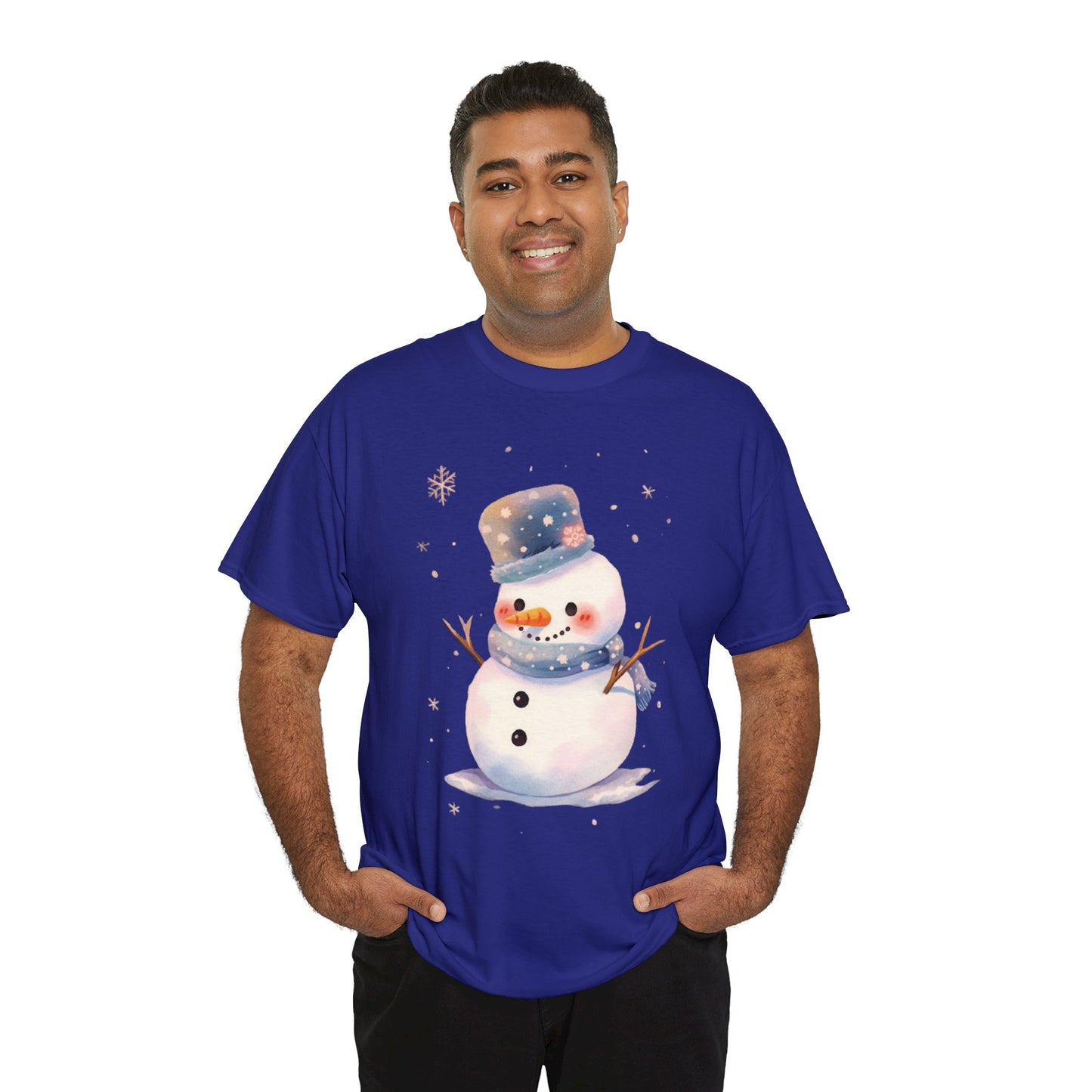 Snowman Unisex Heavy Cotton Tee