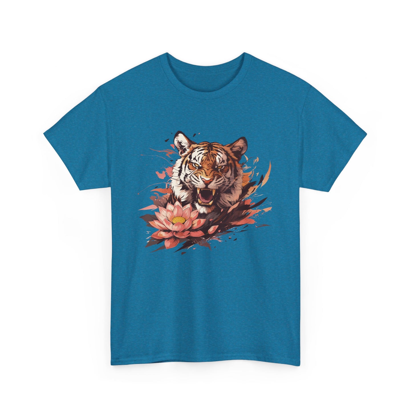 Lotus Tiger Unisex Heavy Cotton Tee
