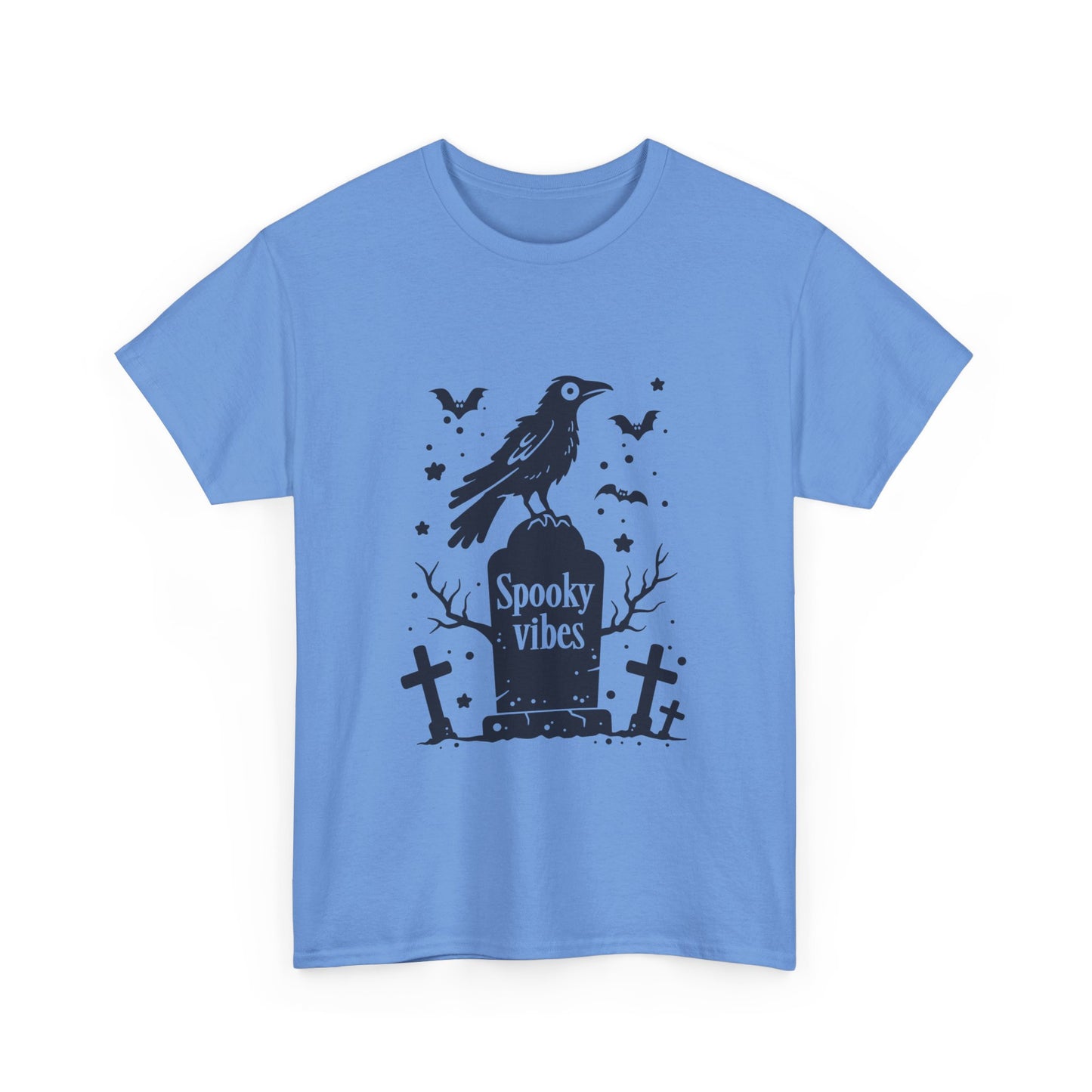 Spooky Vibes Unisex Heavy Cotton Tee
