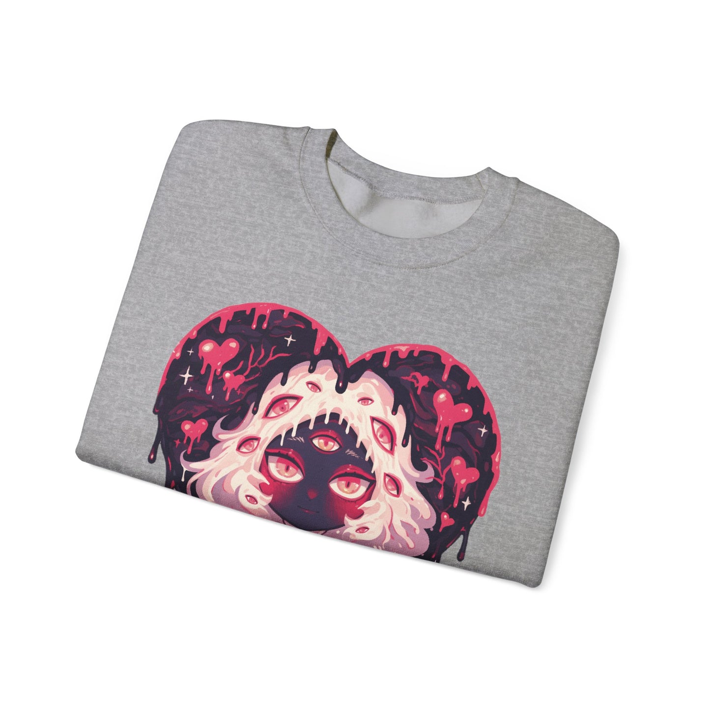 Melty Heart Unisex Heavy Blend™ Crewneck Sweatshirt