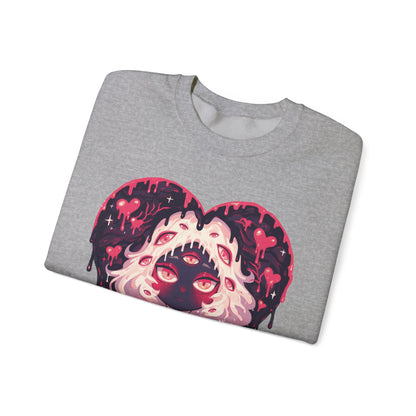 Melty Heart Unisex Heavy Blend™ Crewneck Sweatshirt