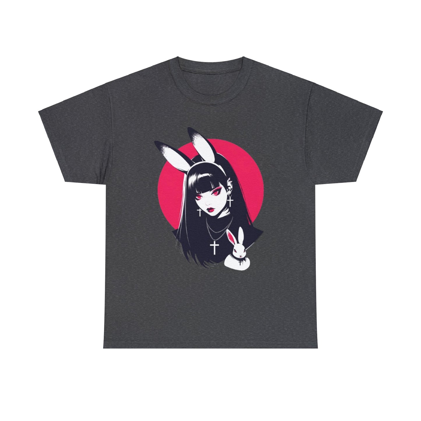 Vampire Bunny Unisex Heavy Cotton Tee