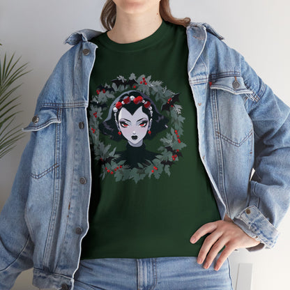 Vampire Wreath Unisex Heavy Cotton Tee
