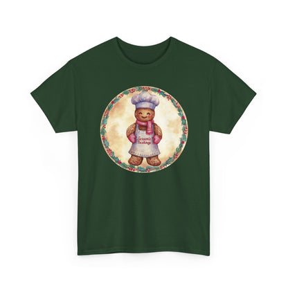 Gingerbread Baker Unisex Heavy Cotton Tee