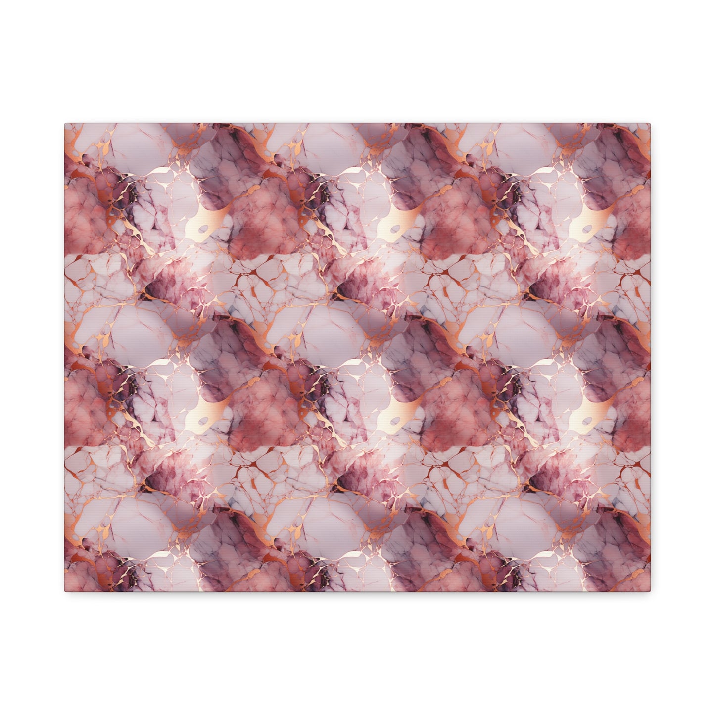 Rose Gold Marble Canvas Gallery Wrap