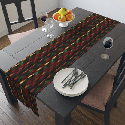 Festive Stripes Table Runner (Cotton, Poly)